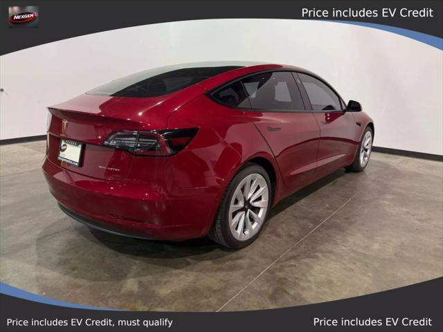 used 2022 Tesla Model 3 car, priced at $20,990