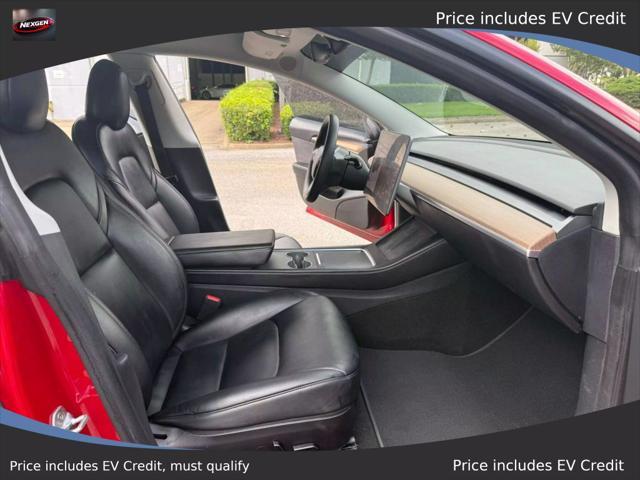 used 2022 Tesla Model 3 car, priced at $20,990