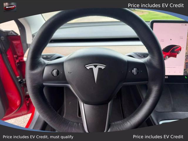 used 2022 Tesla Model 3 car, priced at $20,990