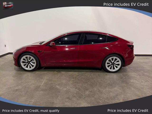 used 2022 Tesla Model 3 car, priced at $20,990