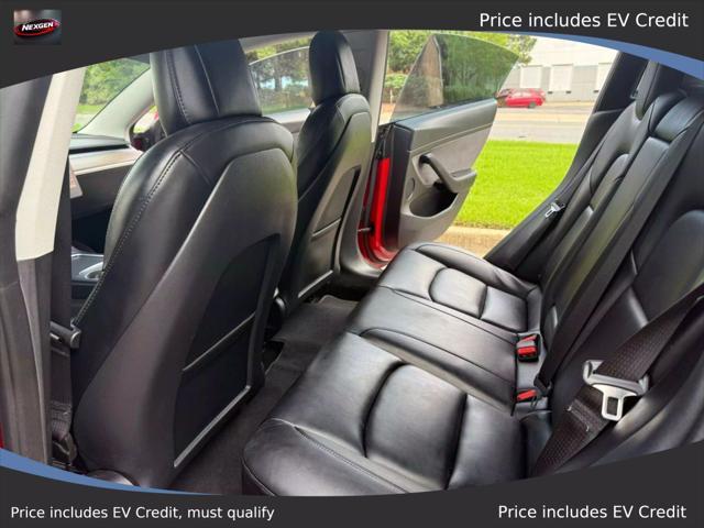 used 2022 Tesla Model 3 car, priced at $20,990