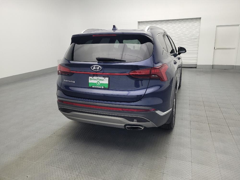 used 2021 Hyundai Santa Fe car, priced at $25,695