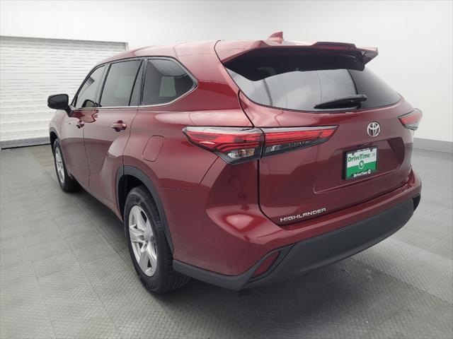 used 2021 Toyota Highlander car, priced at $27,995