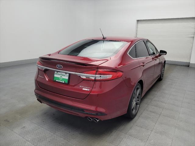 used 2017 Ford Fusion car, priced at $18,695