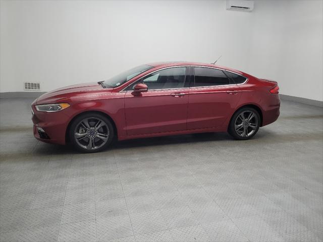 used 2017 Ford Fusion car, priced at $18,695