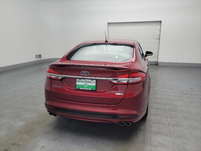 used 2017 Ford Fusion car, priced at $18,695