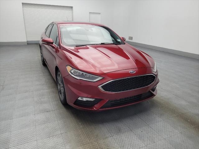 used 2017 Ford Fusion car, priced at $18,695