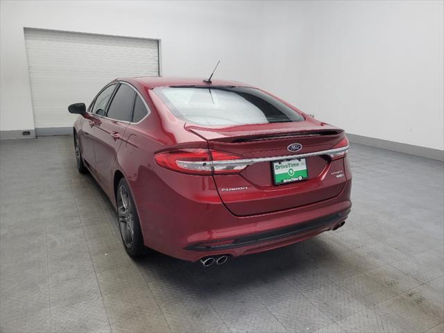 used 2017 Ford Fusion car, priced at $18,695