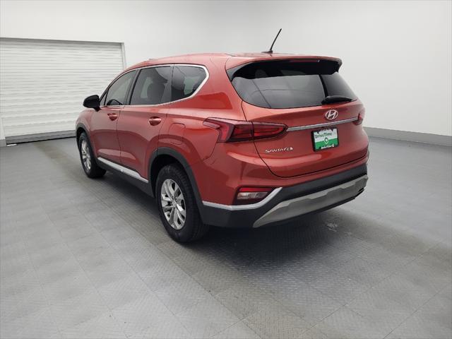 used 2020 Hyundai Santa Fe car, priced at $18,495