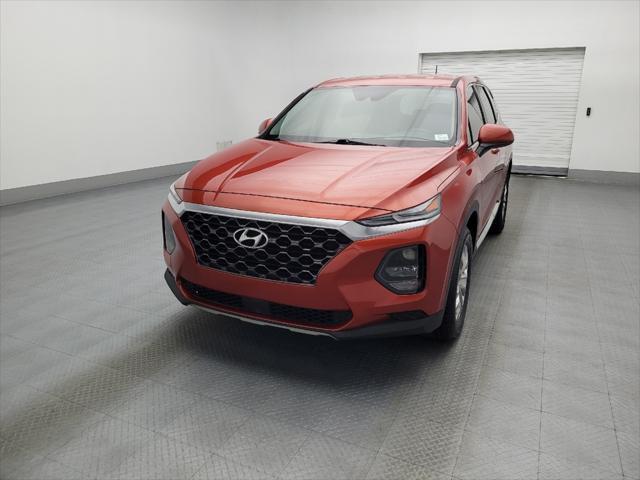 used 2020 Hyundai Santa Fe car, priced at $18,495