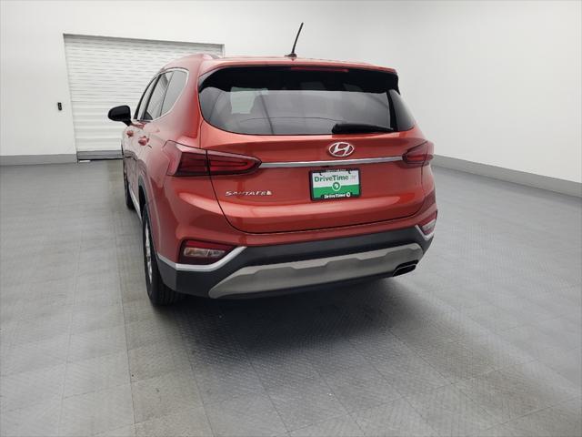 used 2020 Hyundai Santa Fe car, priced at $18,495