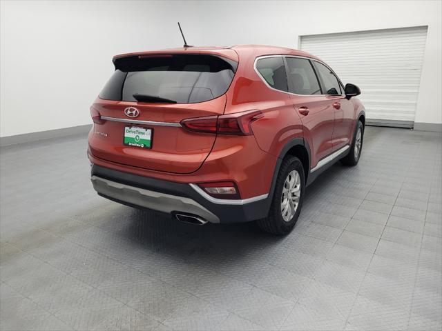 used 2020 Hyundai Santa Fe car, priced at $18,495