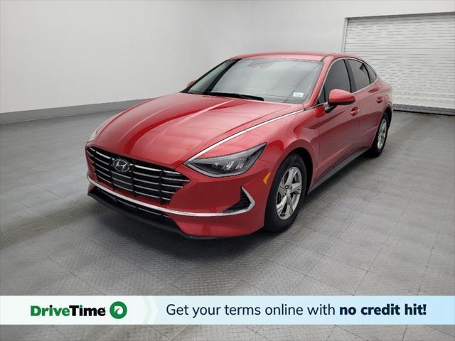 used 2021 Hyundai Sonata car, priced at $20,095