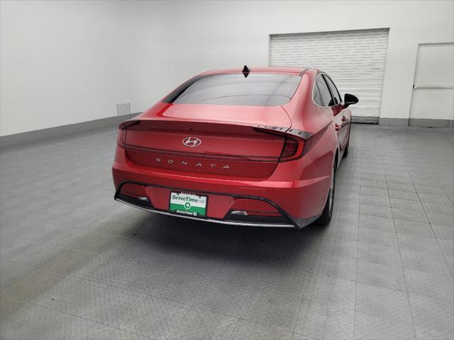 used 2021 Hyundai Sonata car, priced at $20,095