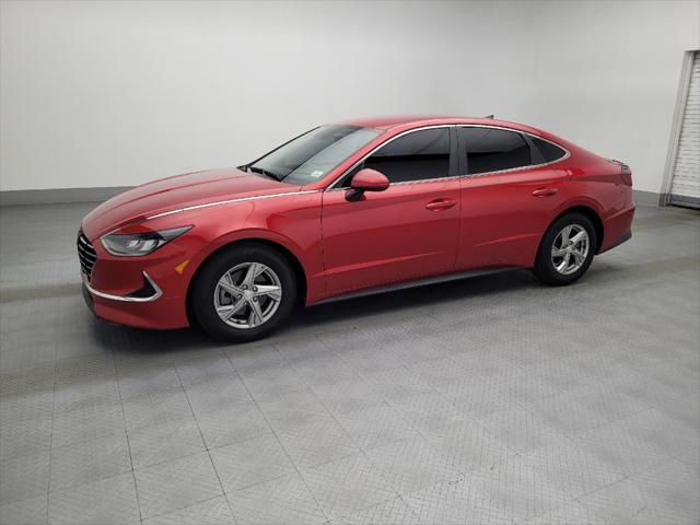 used 2021 Hyundai Sonata car, priced at $20,095