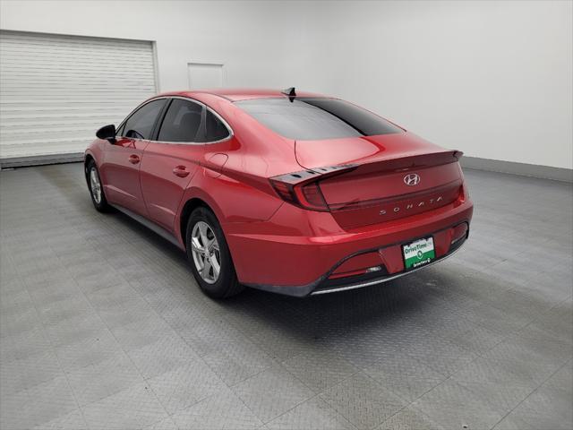 used 2021 Hyundai Sonata car, priced at $20,095