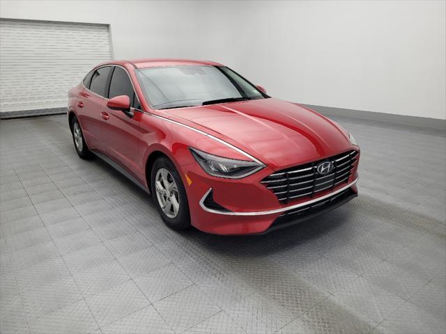 used 2021 Hyundai Sonata car, priced at $20,095