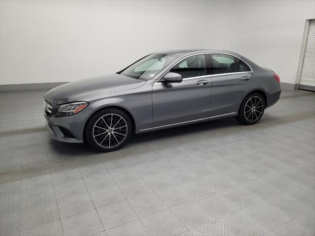 used 2021 Mercedes-Benz C-Class car, priced at $26,895