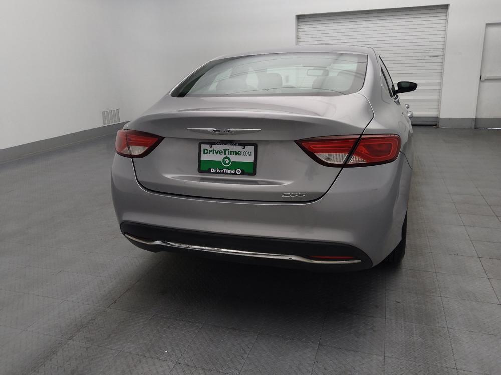 used 2015 Chrysler 200 car, priced at $11,895