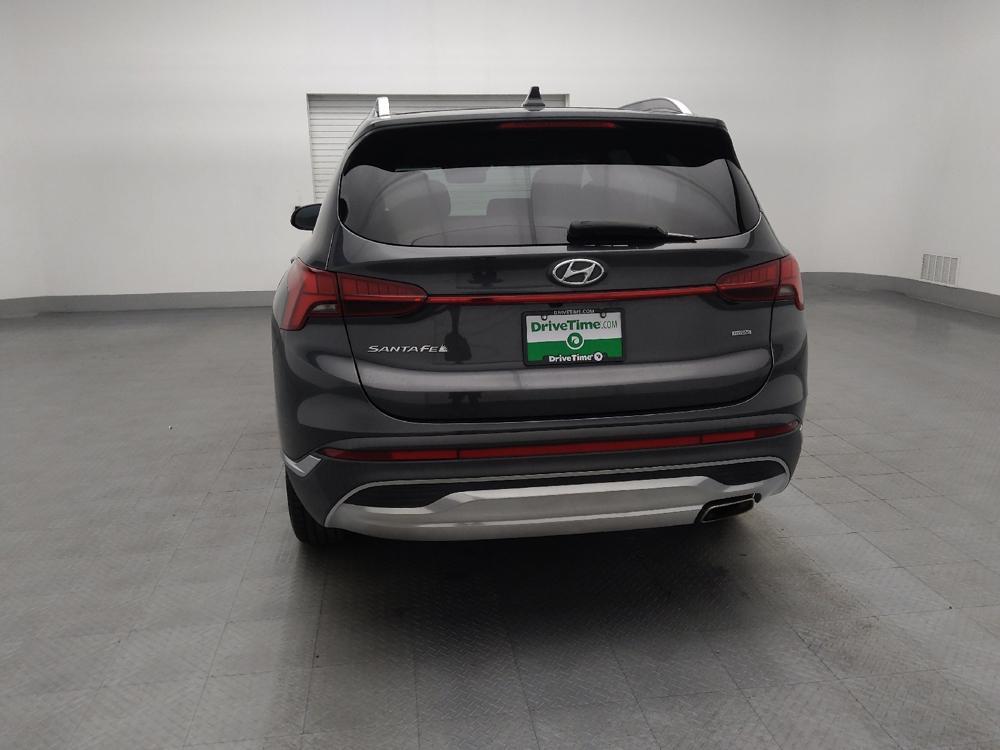 used 2021 Hyundai Santa Fe car, priced at $19,995