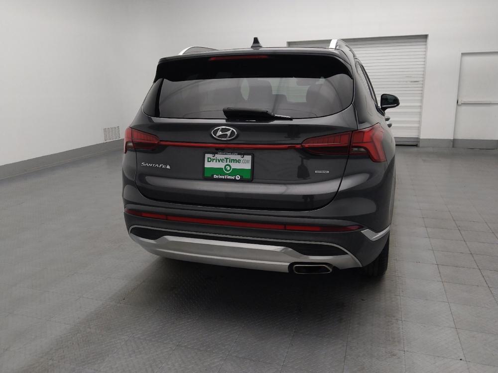 used 2021 Hyundai Santa Fe car, priced at $19,995