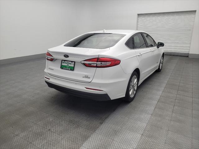 used 2019 Ford Fusion Hybrid car, priced at $15,795