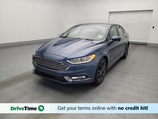 used 2018 Ford Fusion Hybrid car, priced at $15,195