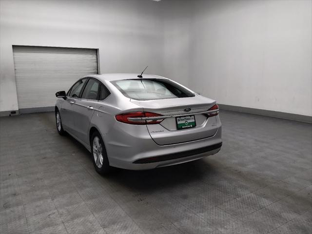 used 2018 Ford Fusion car, priced at $17,995