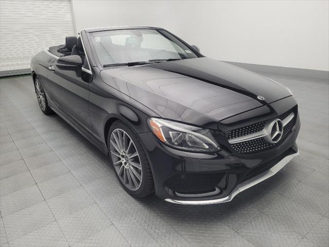 used 2018 Mercedes-Benz C-Class car, priced at $26,895