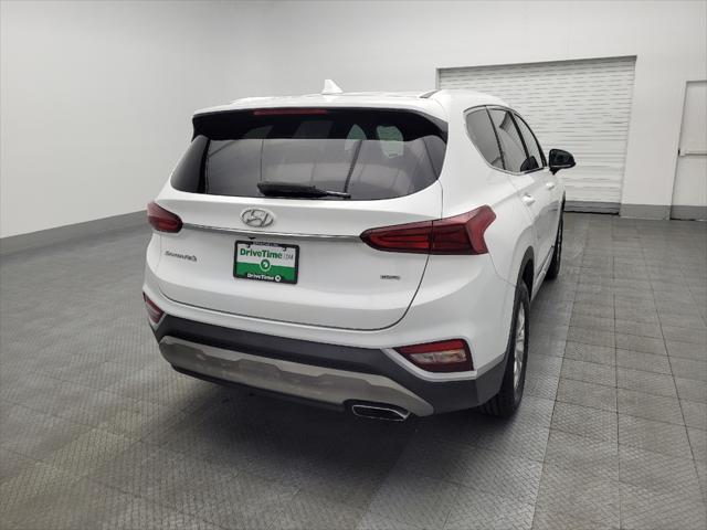 used 2019 Hyundai Santa Fe car, priced at $19,195