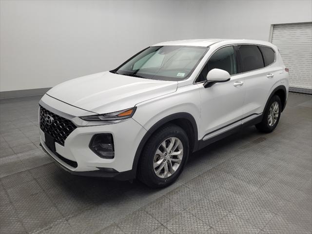 used 2019 Hyundai Santa Fe car, priced at $19,195