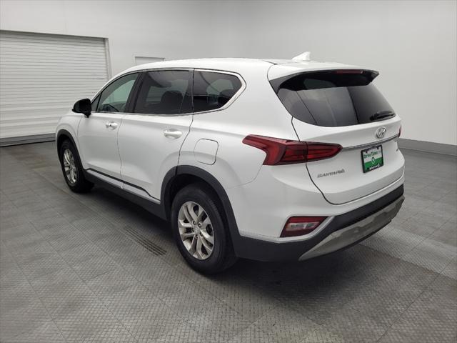 used 2019 Hyundai Santa Fe car, priced at $19,195