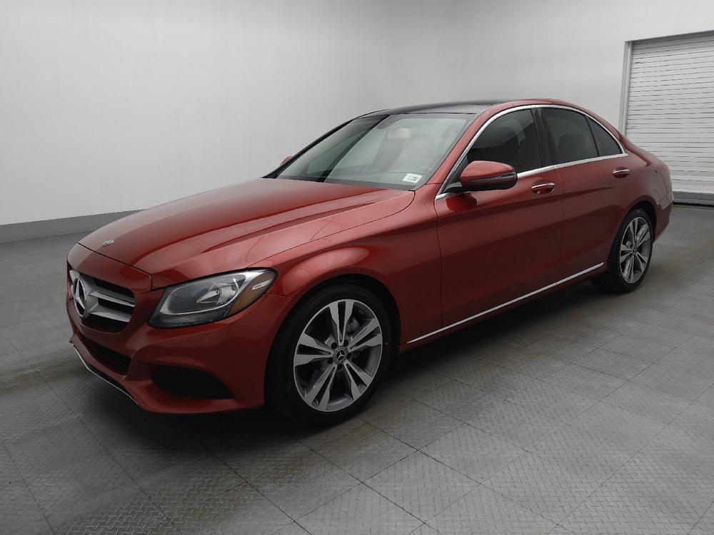used 2018 Mercedes-Benz C-Class car, priced at $21,495