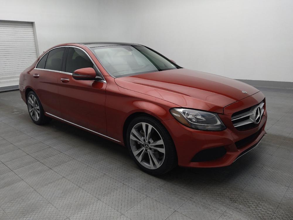 used 2018 Mercedes-Benz C-Class car, priced at $21,495
