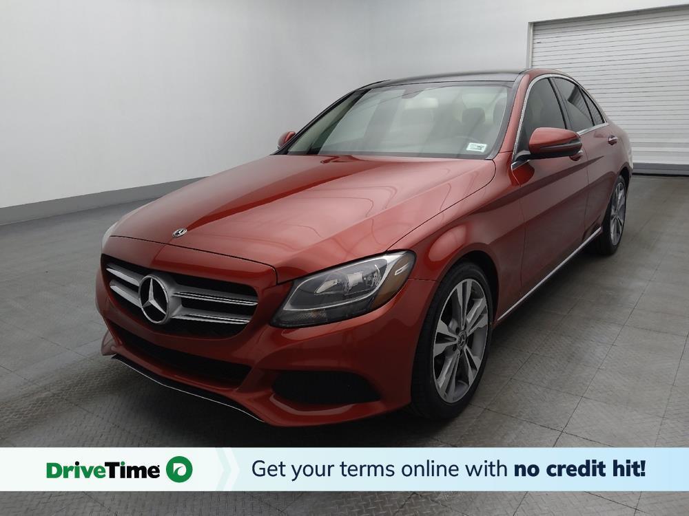 used 2018 Mercedes-Benz C-Class car, priced at $21,495