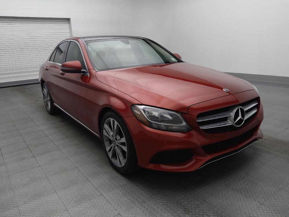 used 2018 Mercedes-Benz C-Class car, priced at $21,495