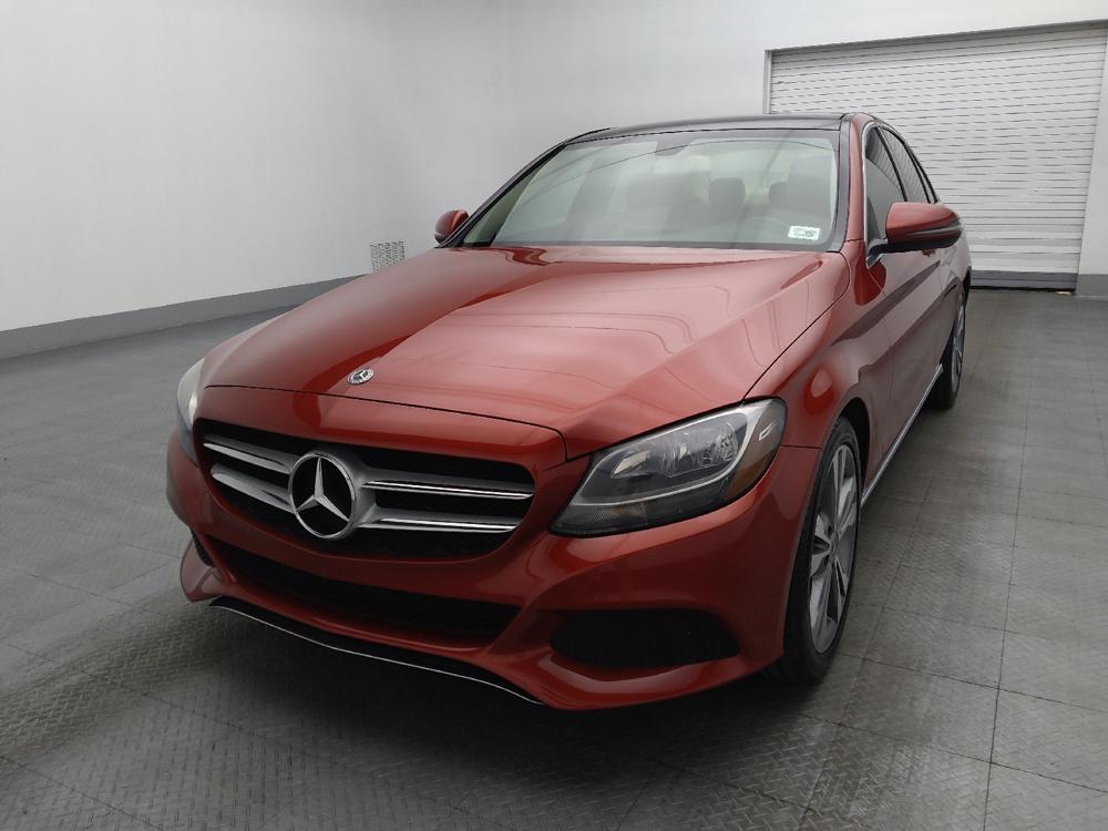 used 2018 Mercedes-Benz C-Class car, priced at $21,495