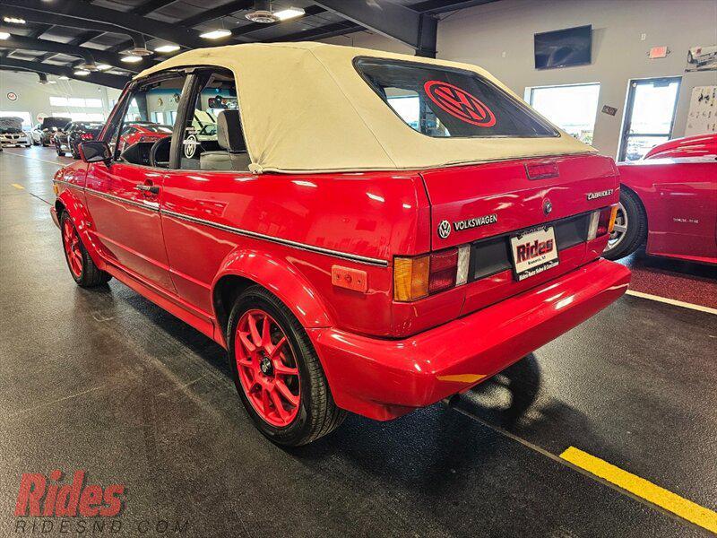 used 1988 Volkswagen Cabriolet car, priced at $10,900