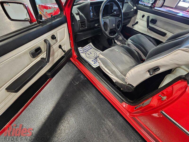 used 1988 Volkswagen Cabriolet car, priced at $10,900