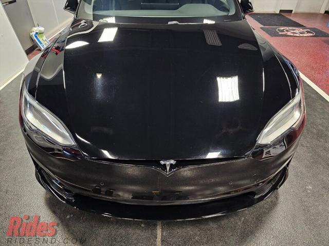 used 2021 Tesla Model S car, priced at $53,900
