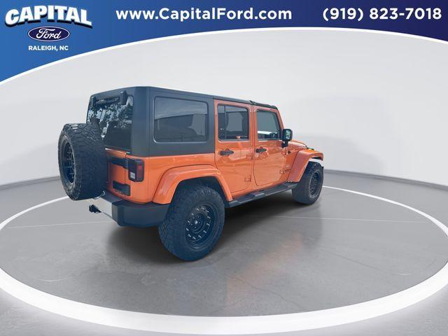 used 2013 Jeep Wrangler Unlimited car, priced at $14,893