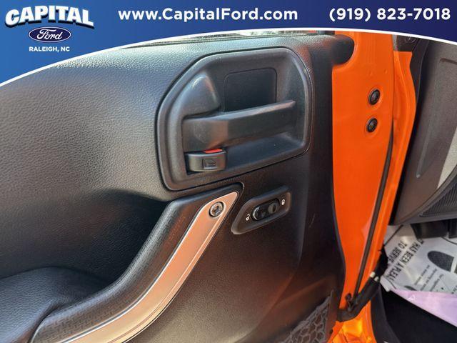 used 2013 Jeep Wrangler Unlimited car, priced at $14,893