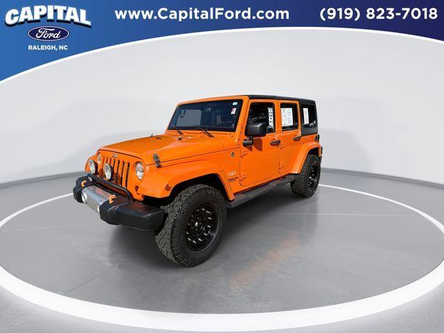 used 2013 Jeep Wrangler Unlimited car, priced at $14,893