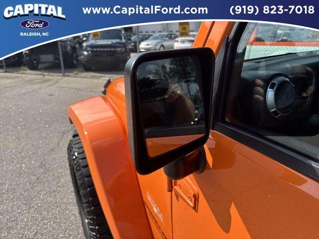 used 2013 Jeep Wrangler Unlimited car, priced at $14,893