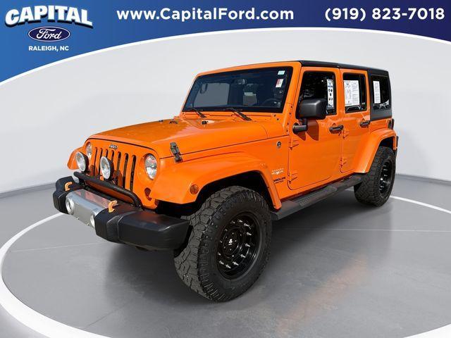 used 2013 Jeep Wrangler Unlimited car, priced at $14,895