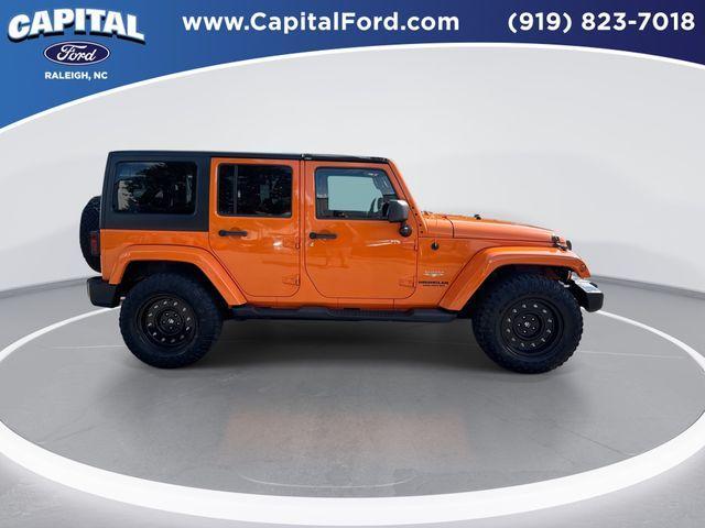 used 2013 Jeep Wrangler Unlimited car, priced at $14,893