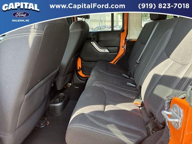 used 2013 Jeep Wrangler Unlimited car, priced at $14,893