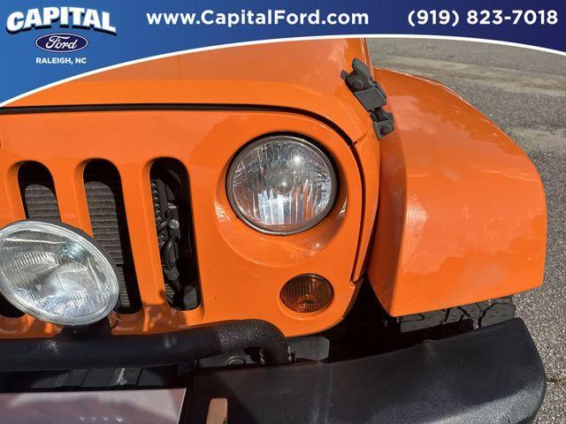 used 2013 Jeep Wrangler Unlimited car, priced at $14,893