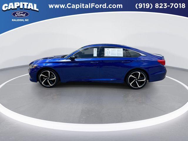 used 2021 Honda Accord car, priced at $27,493