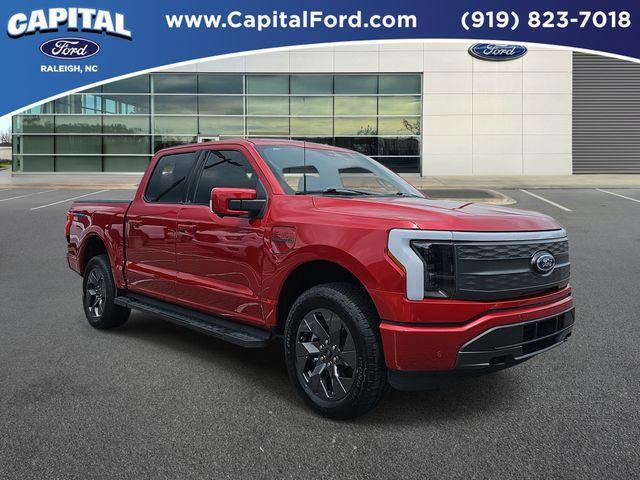 used 2023 Ford F-150 Lightning car, priced at $46,895